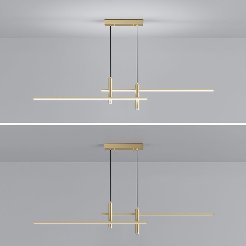 Arisha Design Italien Suspensions Longue Linéaire Moderne
