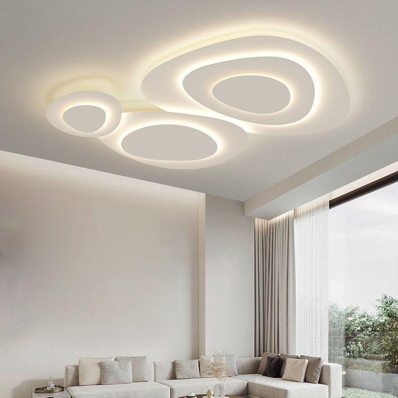 Arisha Plafonnier Nuage Blanc Chambre A Couche