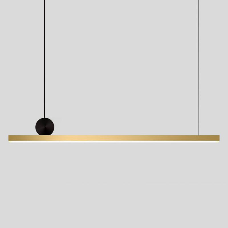 Arisha Design LED Suspensions Linéaire Moderne Métal