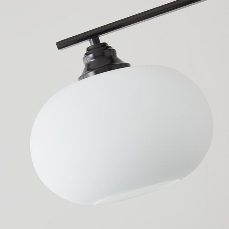 Valentina Suspension Multi Moderne, Métal/Verre, Noir/Or, Salon