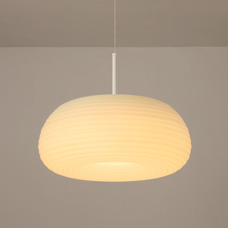 Valentina Suspension Tambour Naturelle, Blanc, Chambre