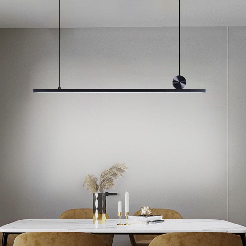 Arisha Design LED Suspensions Linéaire Moderne Métal