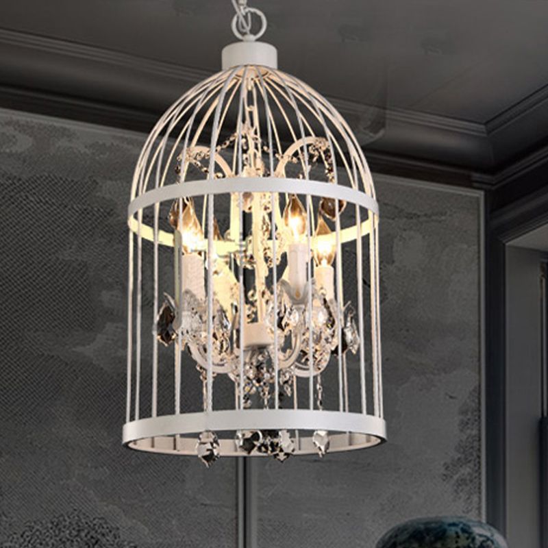 Arisha Industrie LED Suspension Noir Blanc Métal Chambre à coucher