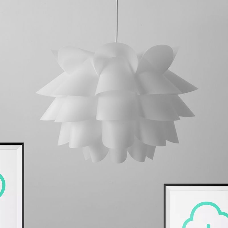 Arisha LED Suspension Blanc Acrylique Chambre à coucher Salon