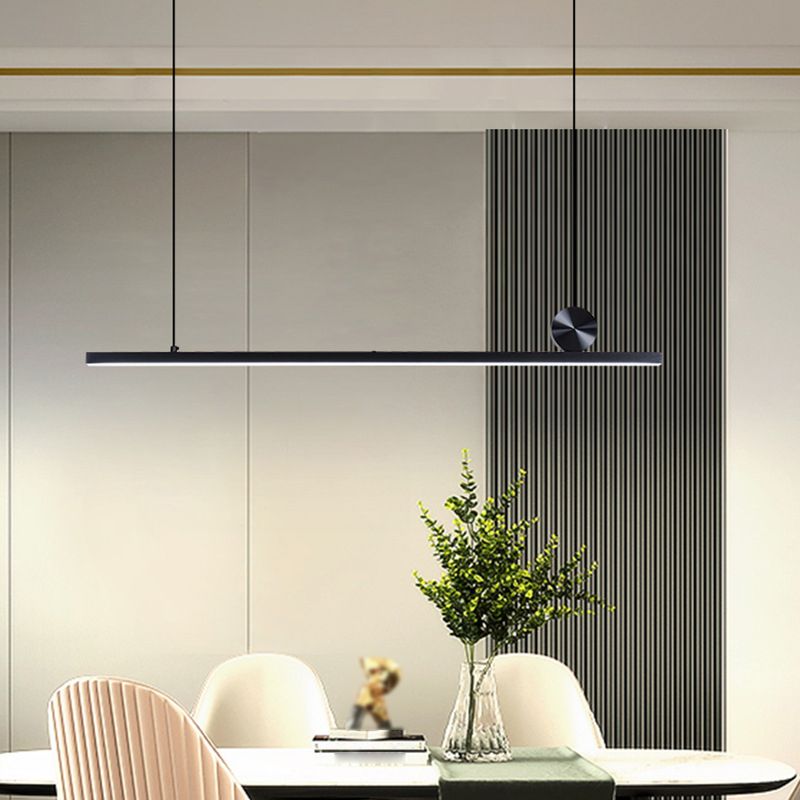 Arisha Design LED Suspensions Linéaire Moderne Métal