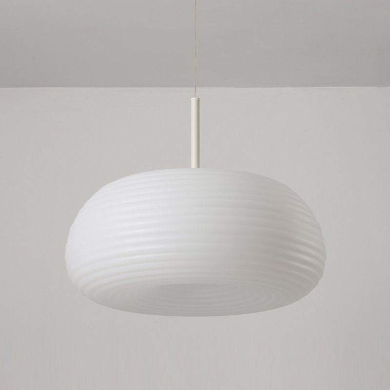 Valentina Suspension Tambour Naturelle, Blanc, Chambre