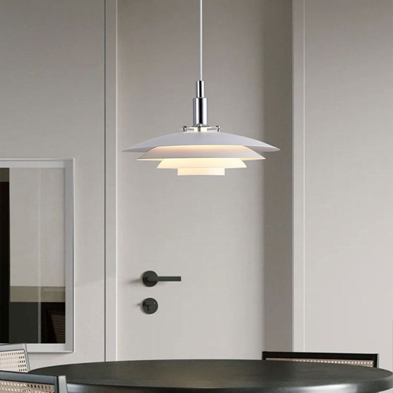 Valentina Suspension Bol Monerne, Métal , Blanc/Noir, Chambre