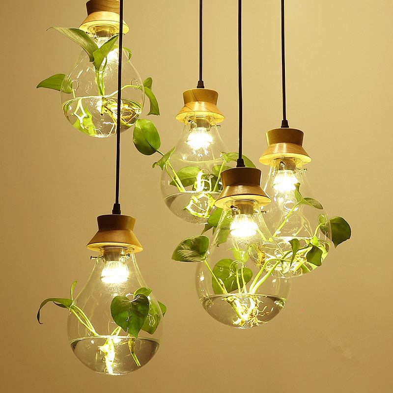 Ritta Suspension Pot de plantes-Cluster, 2 couleur/Shape, 1/3-Lumières