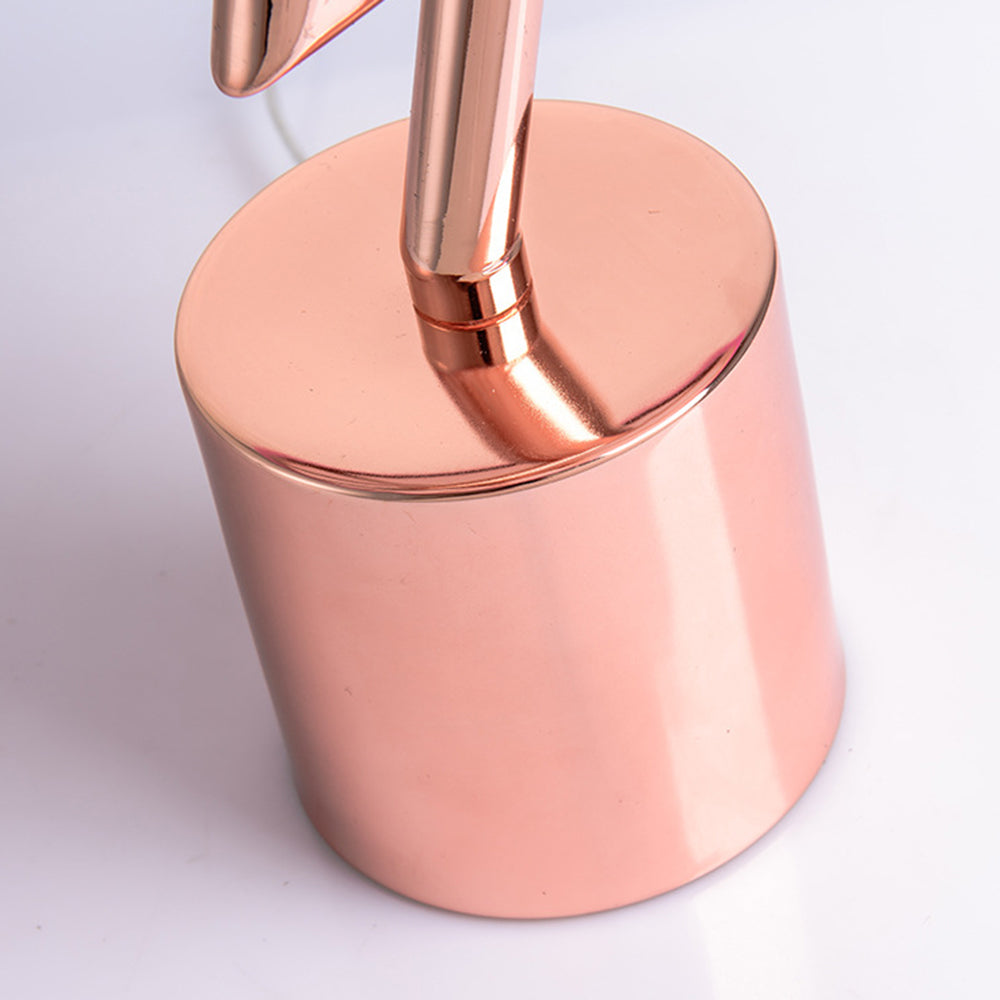 Valentina Lampe de Table Champignon Moderne, Verre/Métal, Coloré, Salon