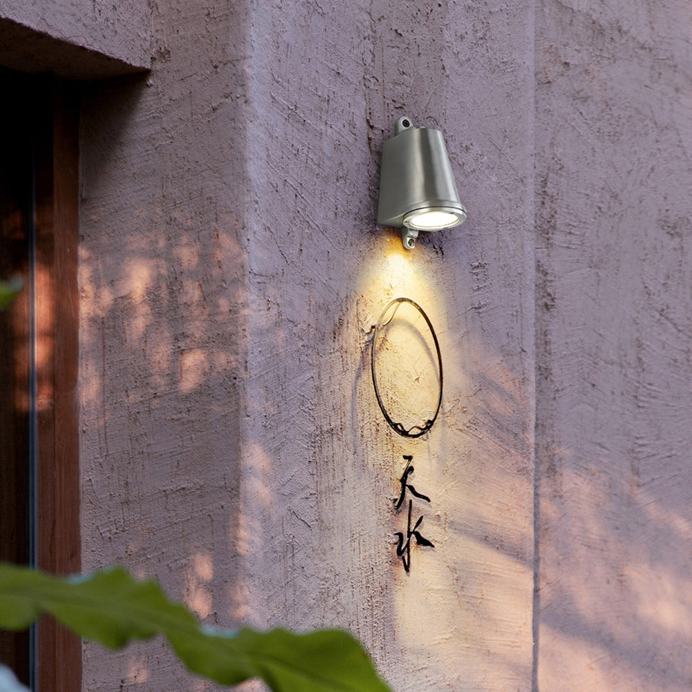 Ray Applique Murale Horloge Moderne, Métal, Noir/Gris/Cuivré/Aluminum, Balcon