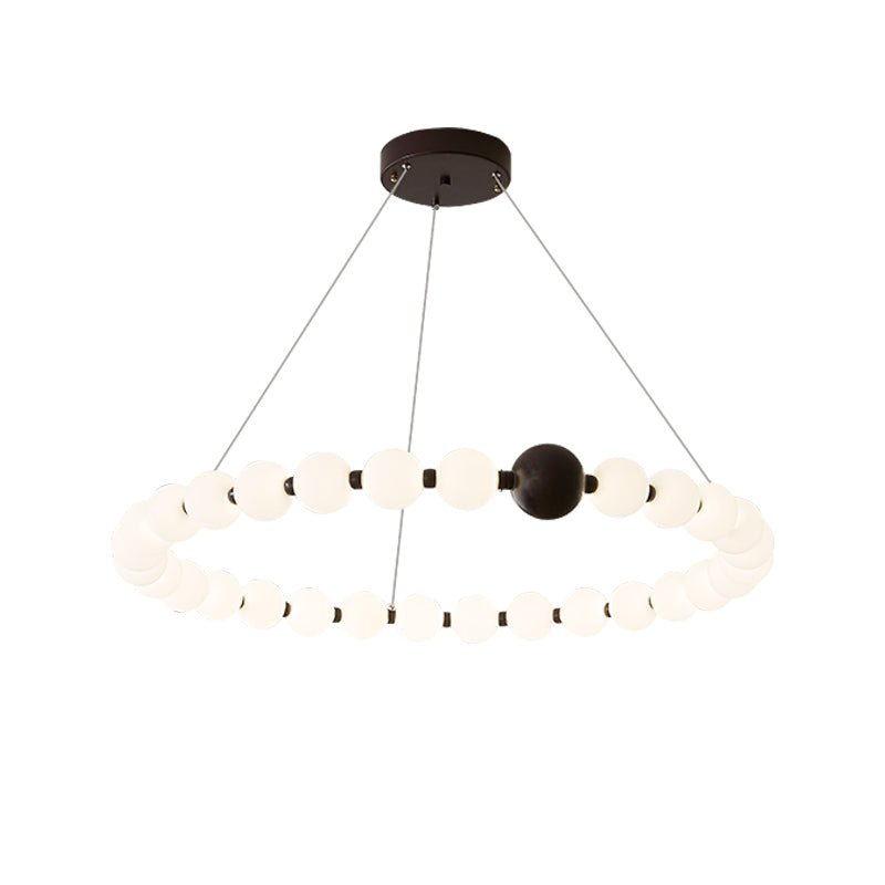 Shine Lustre Moderne Anneau de Perles Célestes
