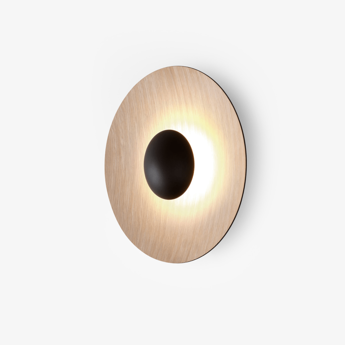 Ginger Modern Minimalist Round Metal Wall Lamp - Blowlighting