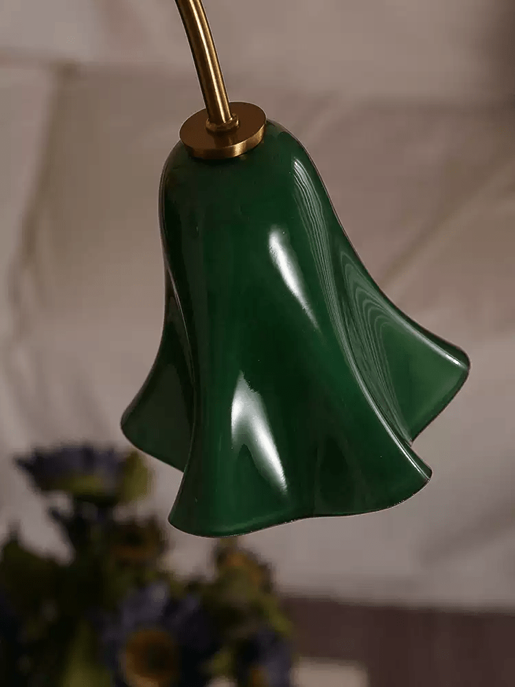 EmeraldBell Glass Pendant Chandelier - Blowlighting