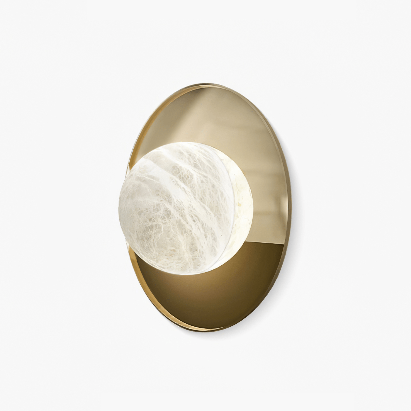 Lyra Modern Alabaster Wall Light - Letslighting