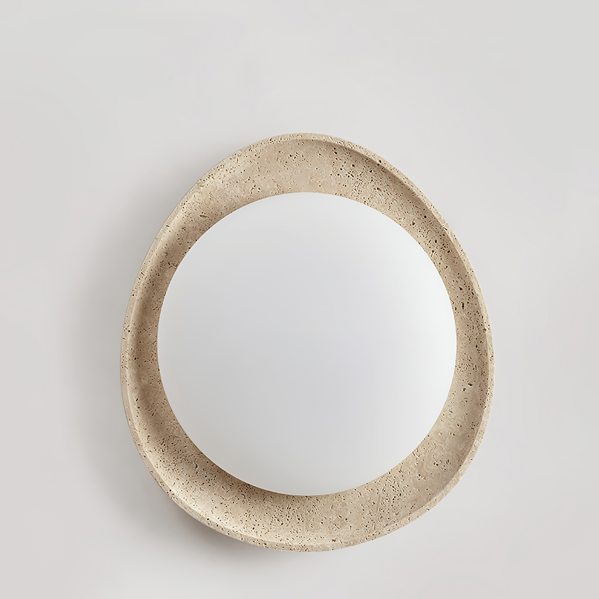 Cunorarae Organic Travertine Ceiling Light - Letslighting