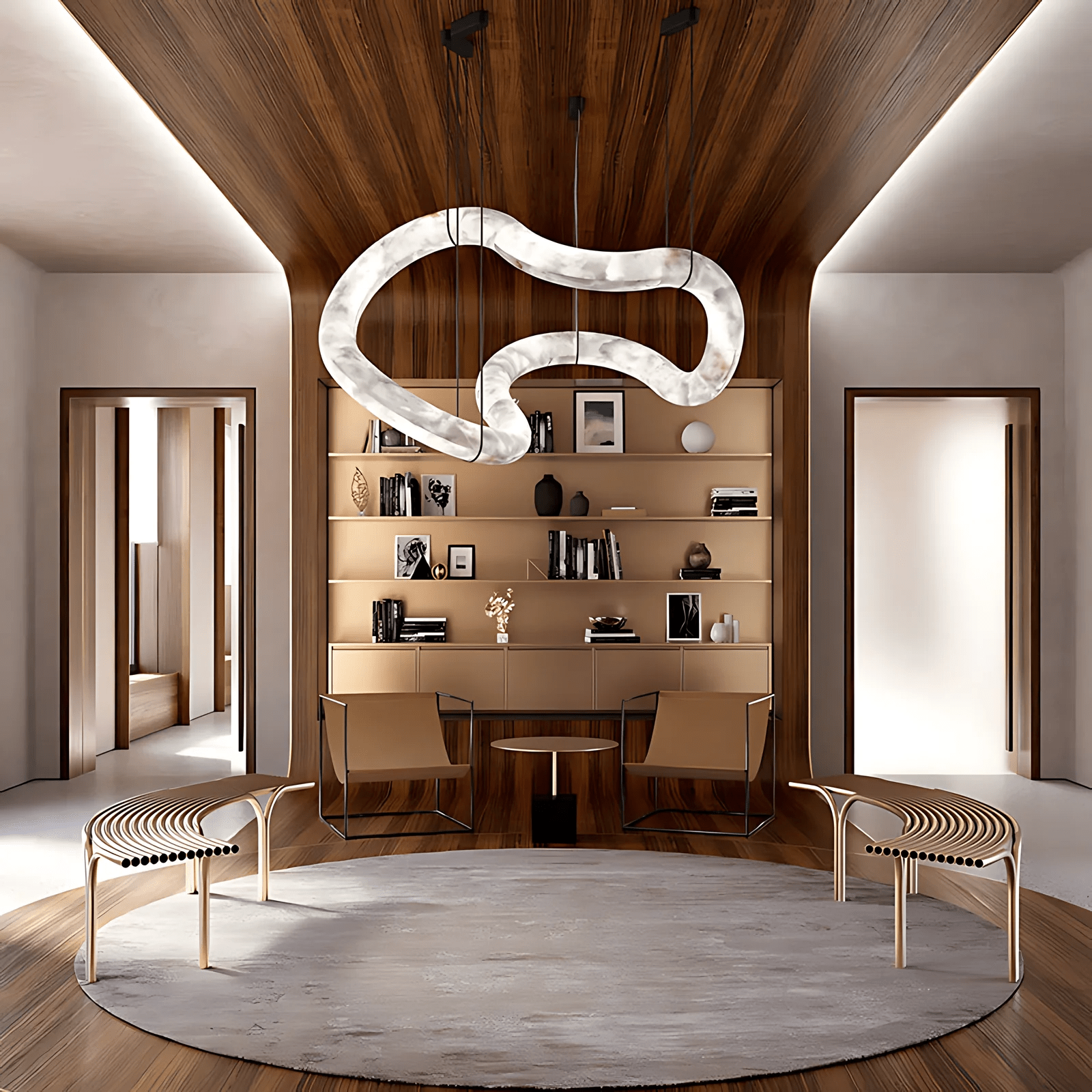 Erya Alabaster Pendant Light Chandelier - Letslighting