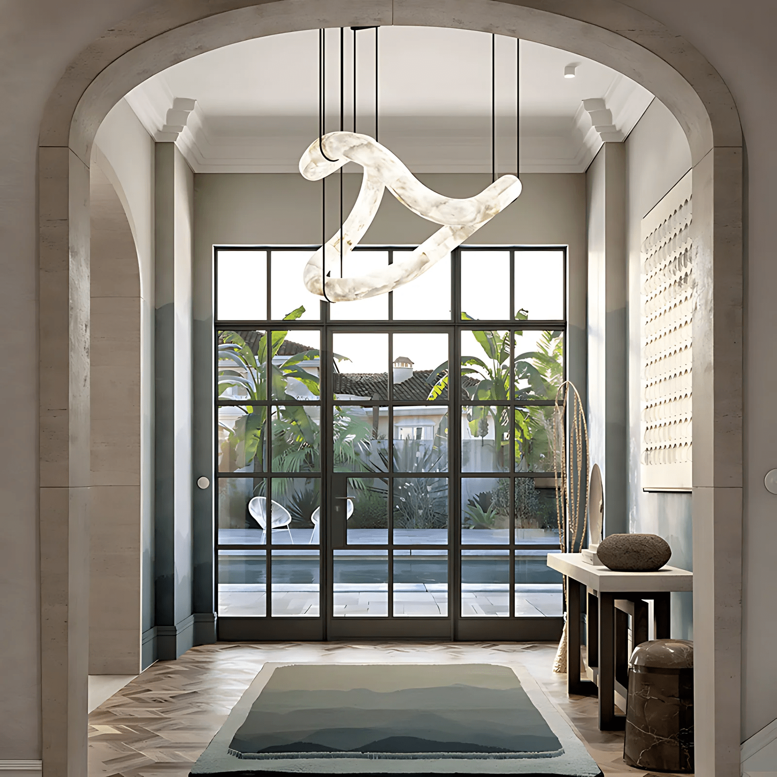 Erya Alabaster Pendant Light Chandelier - Letslighting