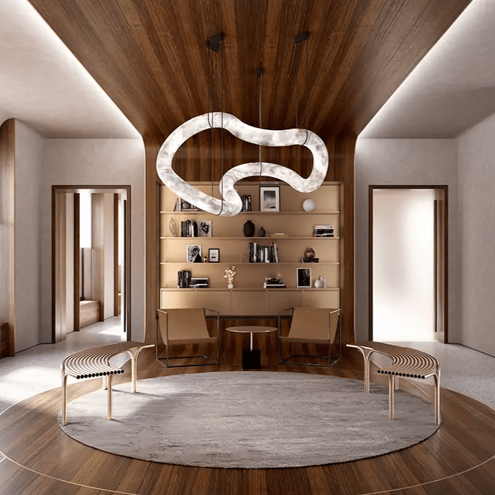 Erya Alabaster Pendant Light Chandelier - Letslighting