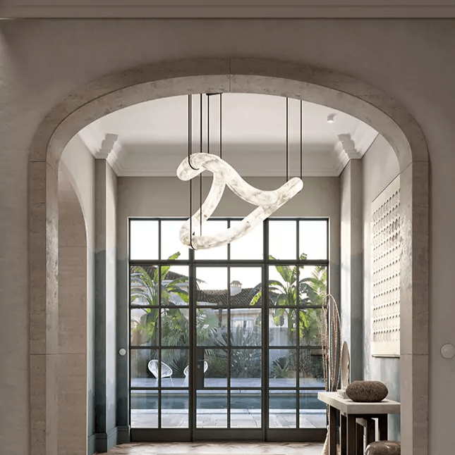 Erya Alabaster Pendant Light Chandelier - Letslighting