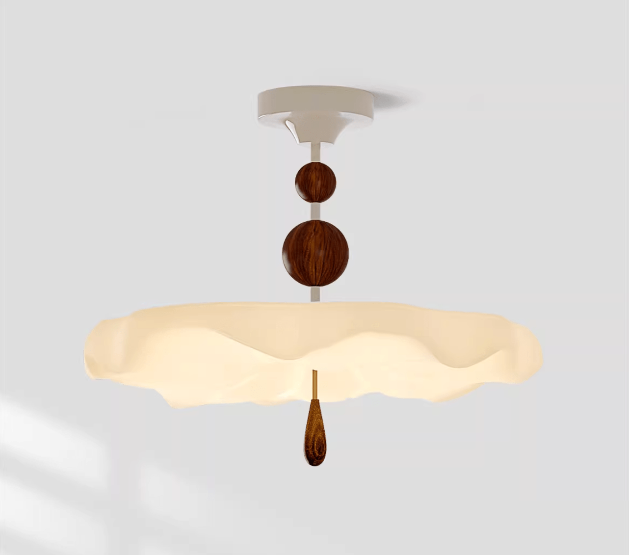 Cloudora Bloom Fleur Métal Plastique Plafonnier Lumière