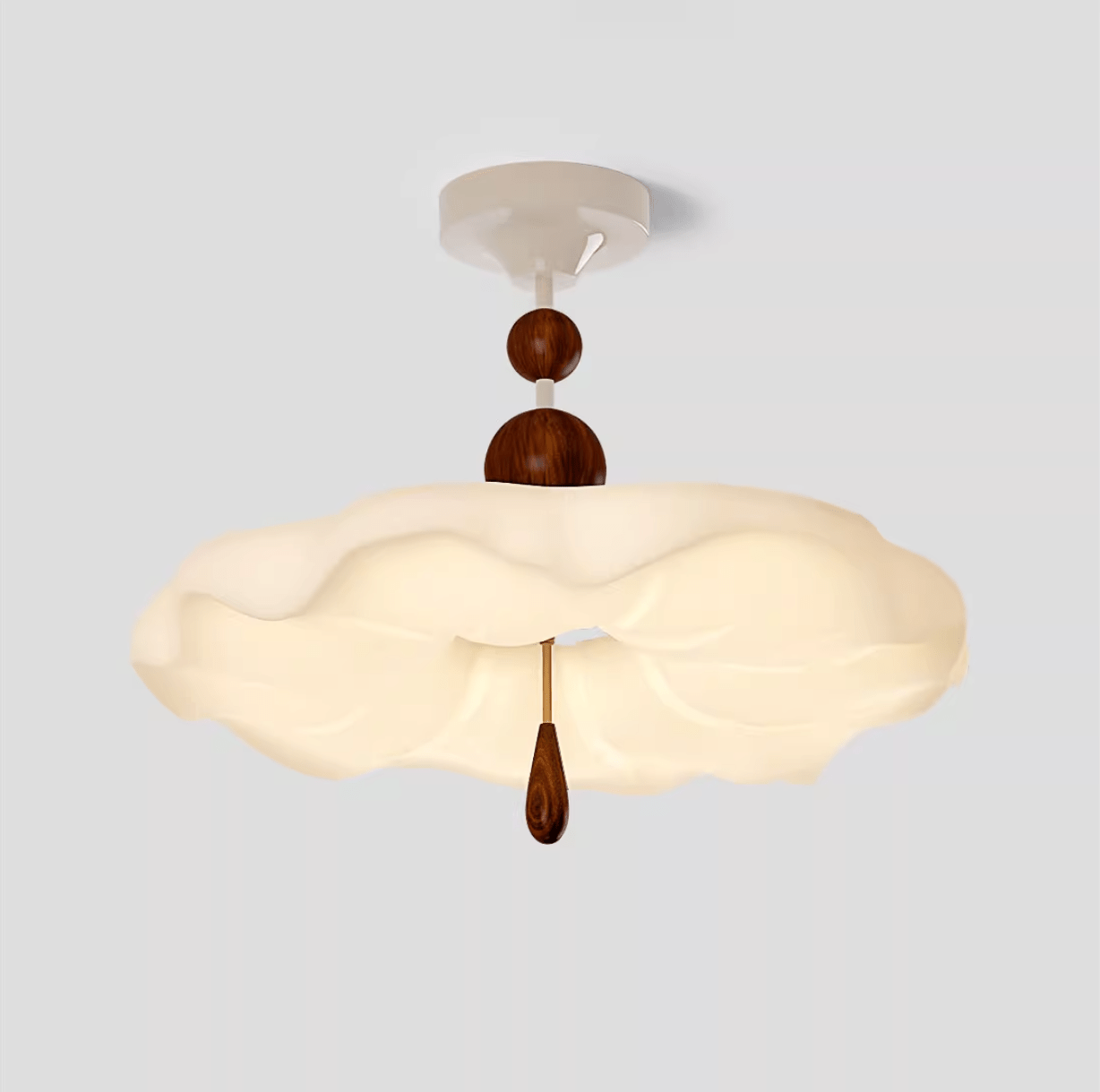 Cloudora Bloom Fleur Métal Plastique Plafonnier Lumière
