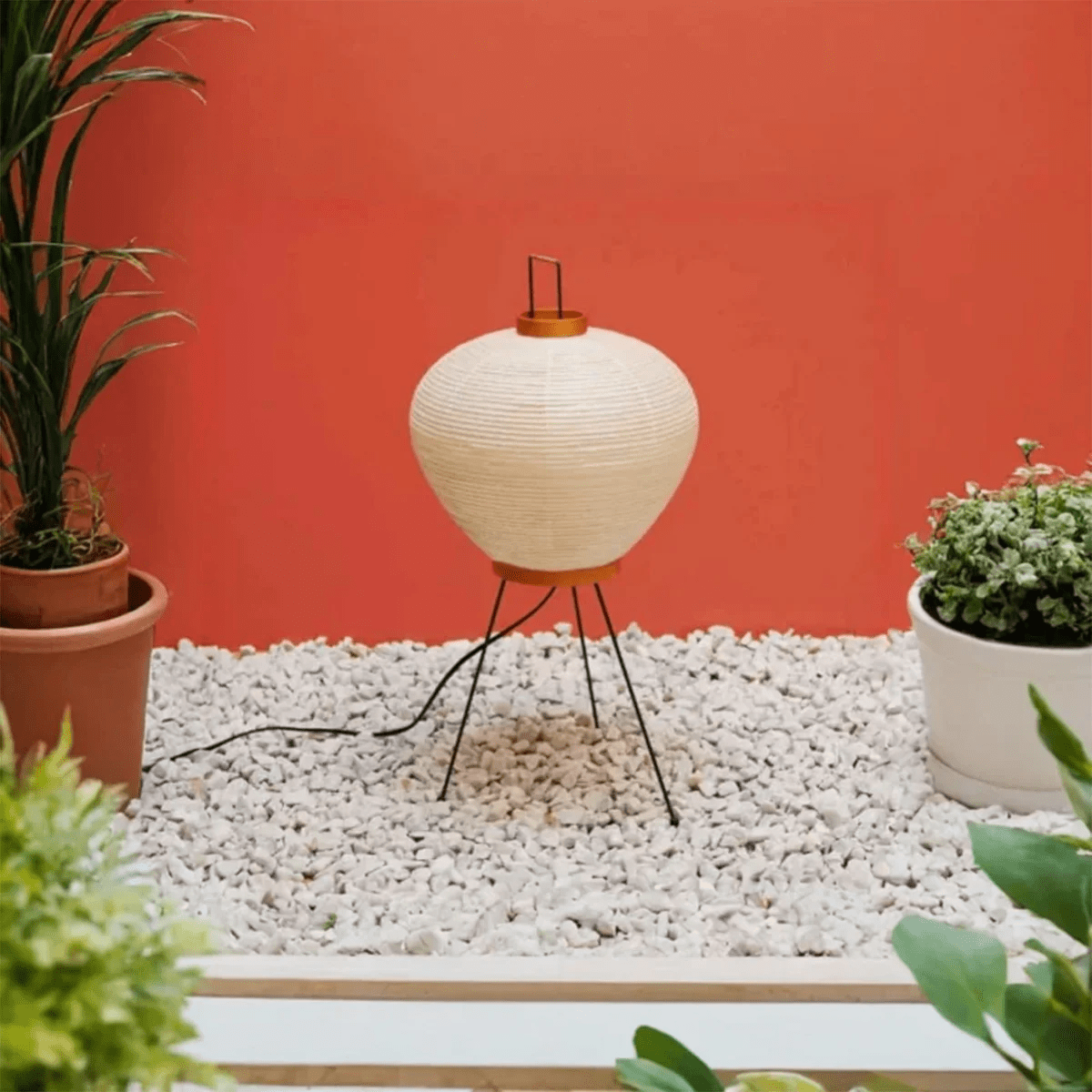 Solis Lampe de Table en Papier Washi 3A/9A