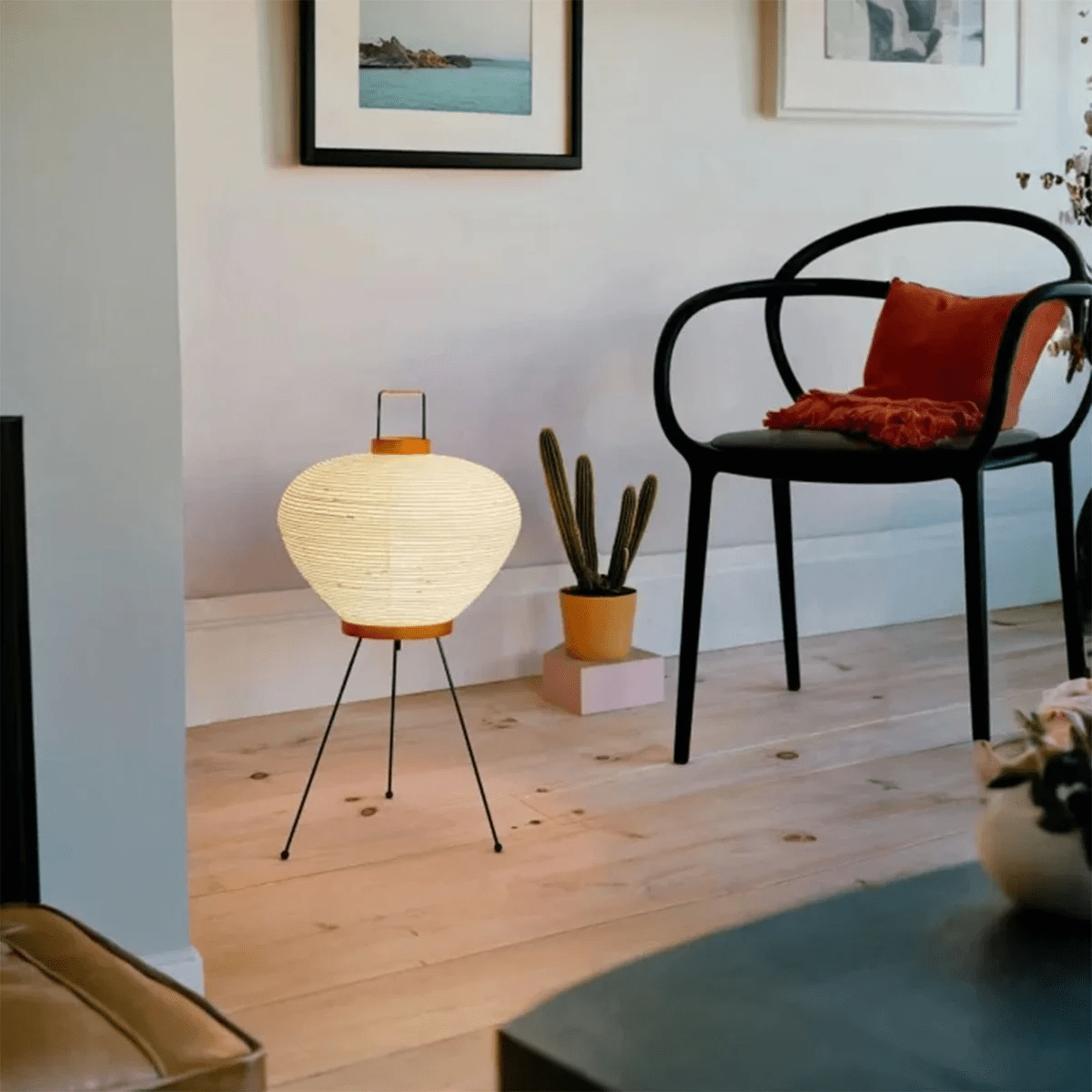 Solis Lampe de Table en Papier Washi 3A/9A