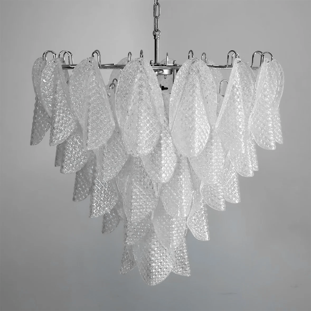 Murano Lustre Élégant en Verre Goutte