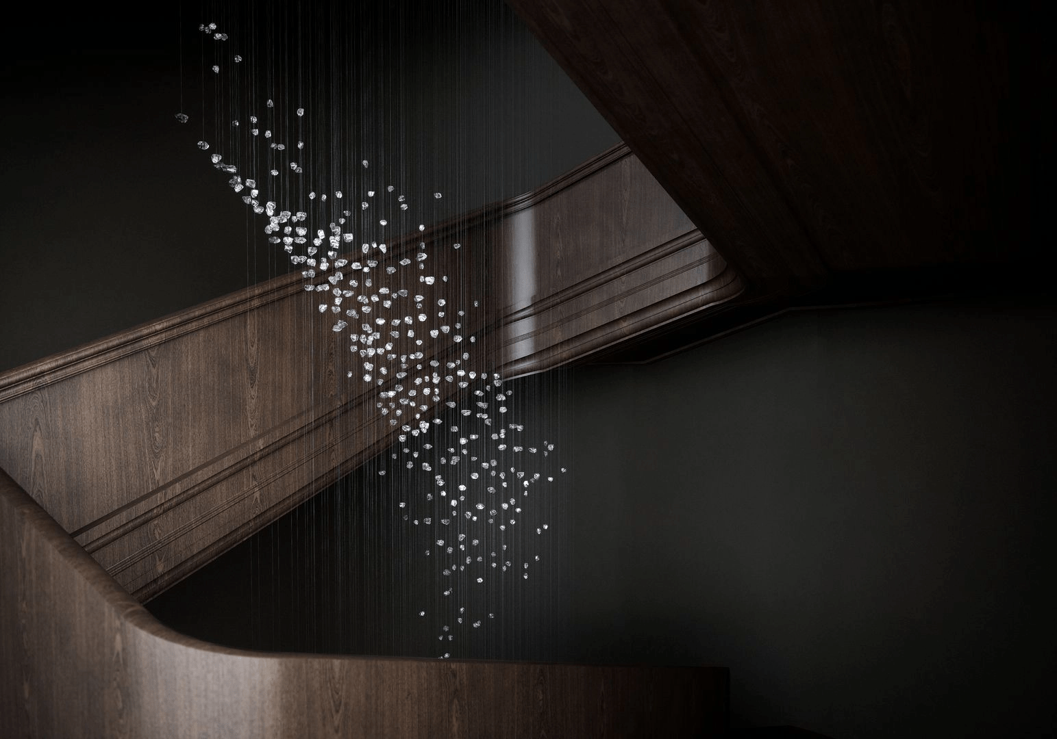 Raw Artistique Luxe Cristal Personnalisable Lustre