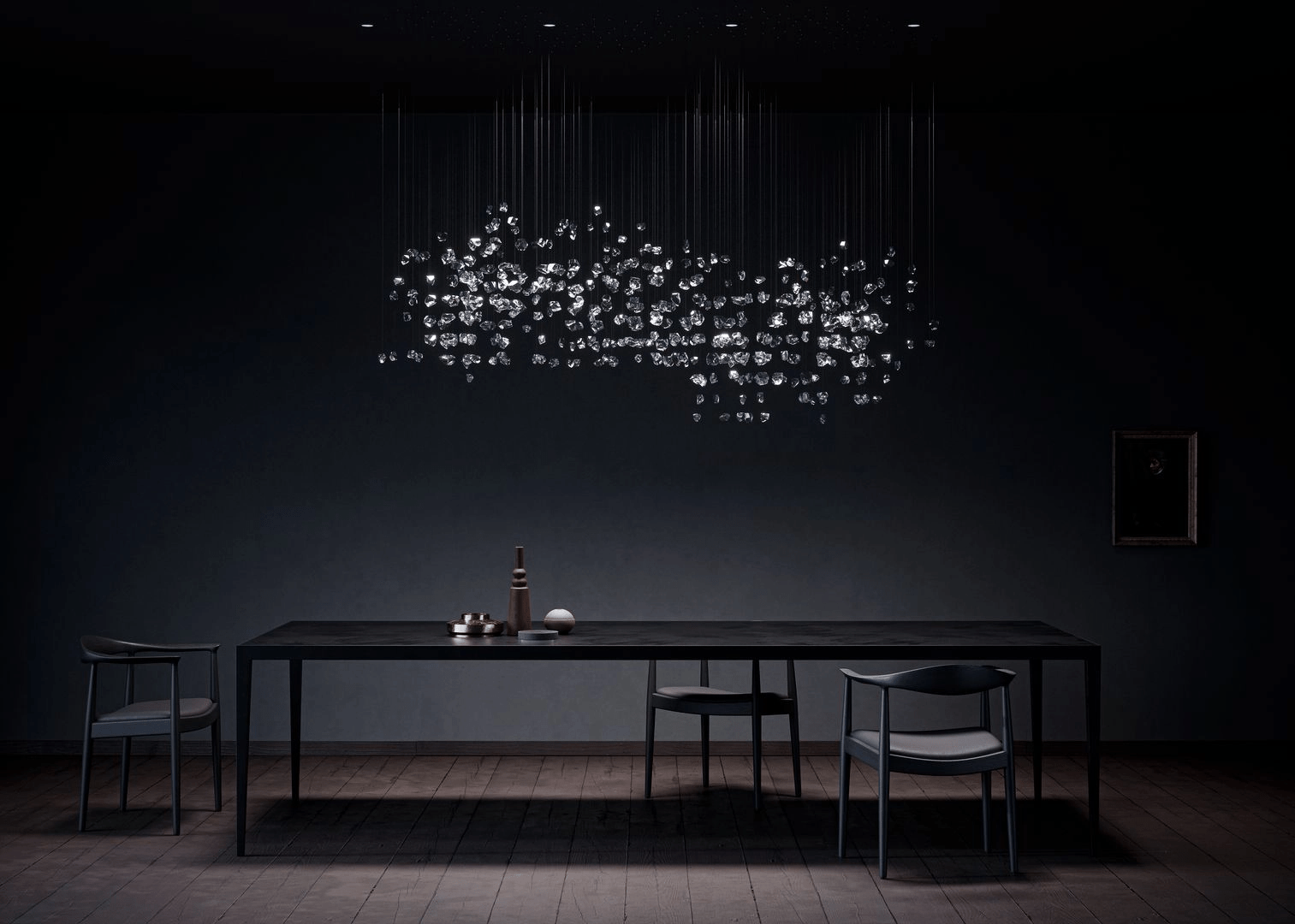 Raw Artistique Luxe Cristal Personnalisable Lustre
