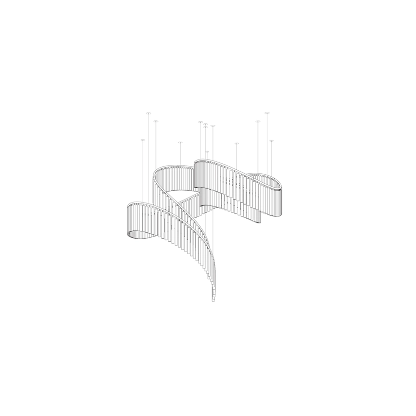 Crystal Spin Customize Chandelier - Vakkerlight