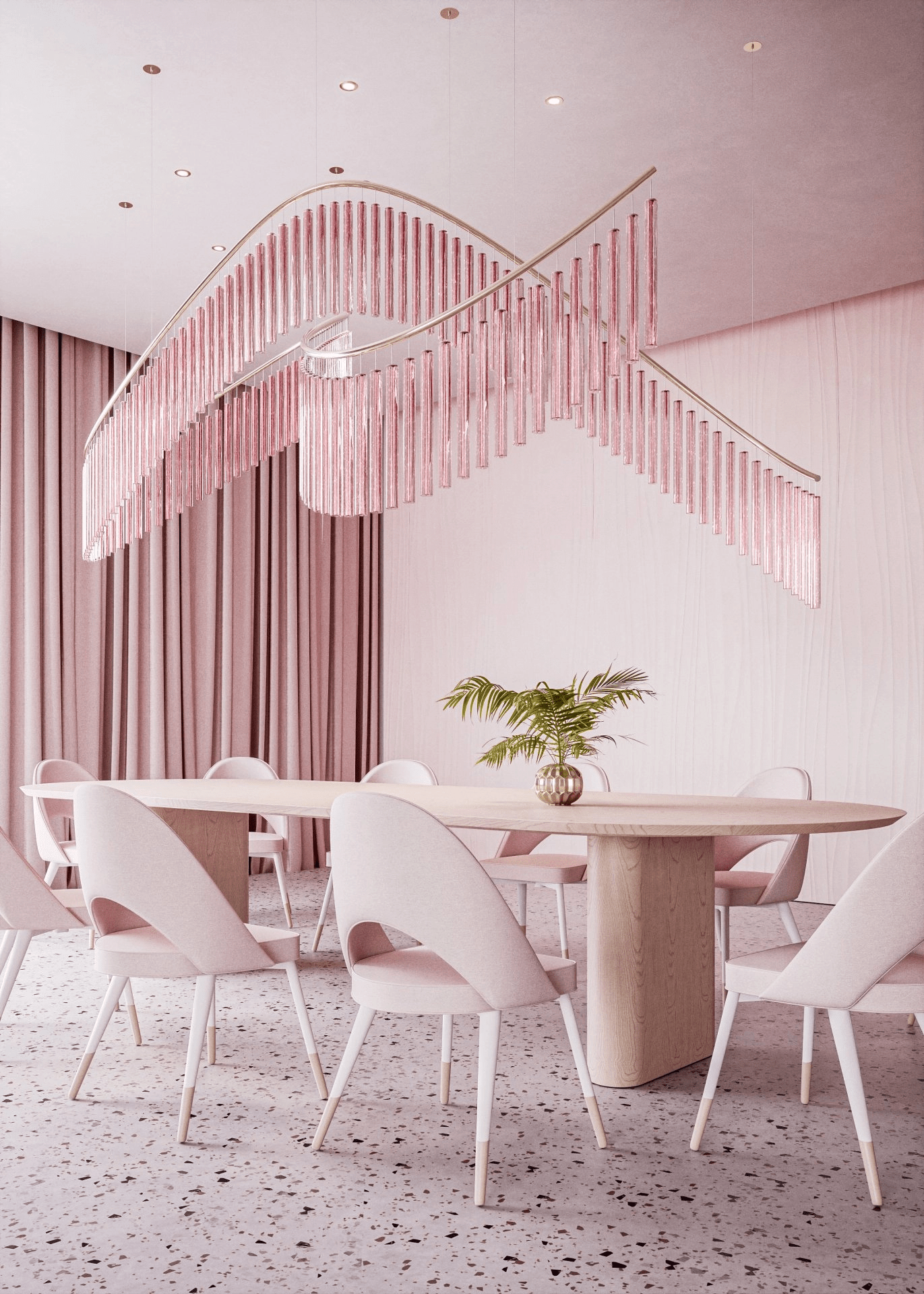 Crystal Spin Customize Chandelier - Vakkerlight