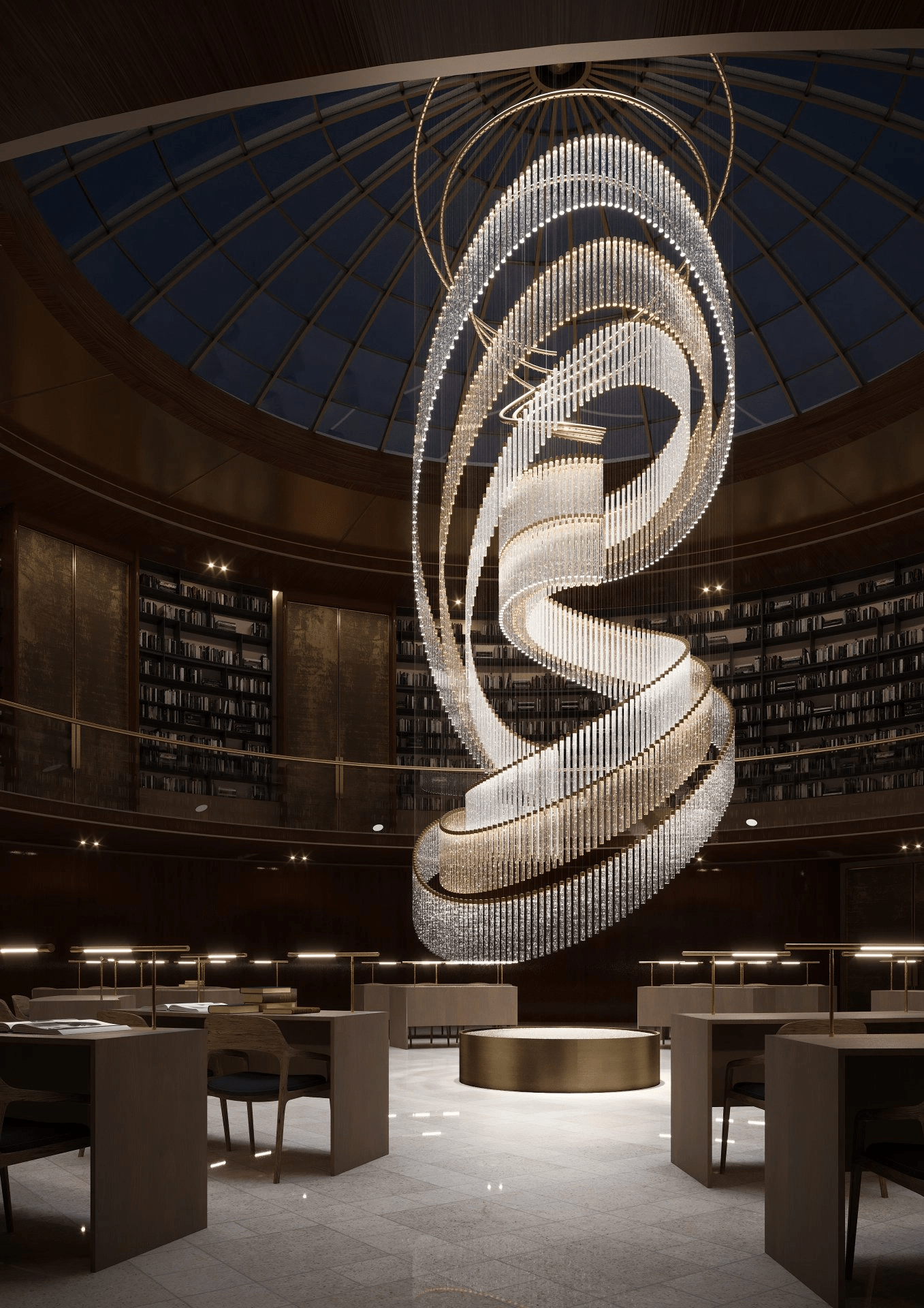 Crystal Spin Customize Chandelier - Vakkerlight