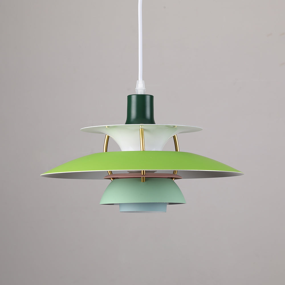 Aria Suspension Macaron avec Abat-Jour, 15 Coloris