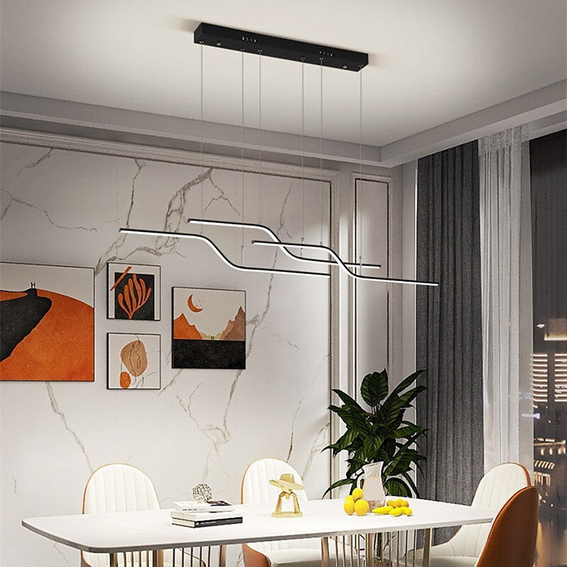 Arisha Luminaires suspension Linéaire Pour Salle À Manger