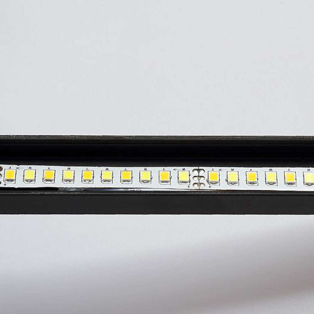 Arisha Longue Intérieur LED Applique Murale Linéaire Moderne Métal Noir Salle de Bain