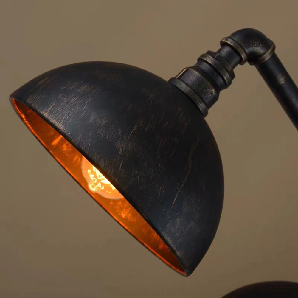 Silva Industrielle Luminaires Suspensions Vintage LED Métal Noir Salon/Chambre à Coucher