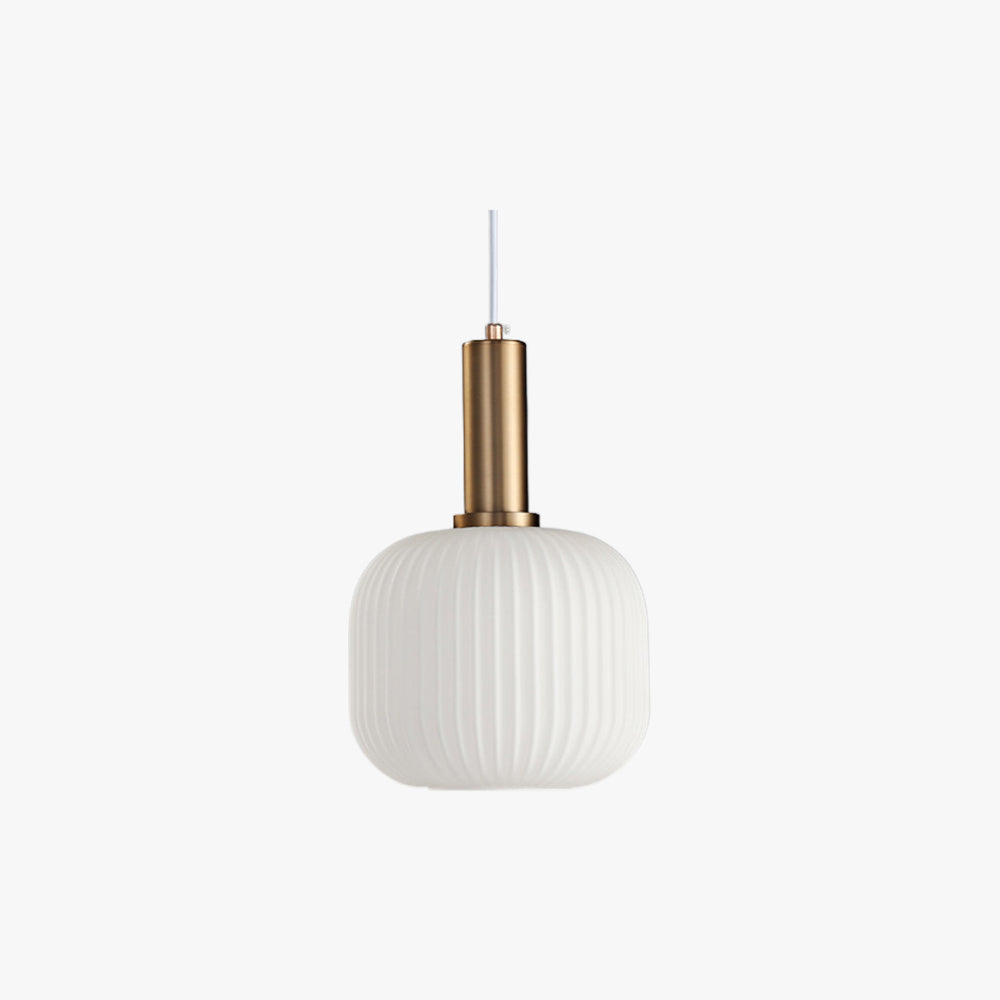 Valentina Luminaires Suspensions Cylindre Moderne Blanc