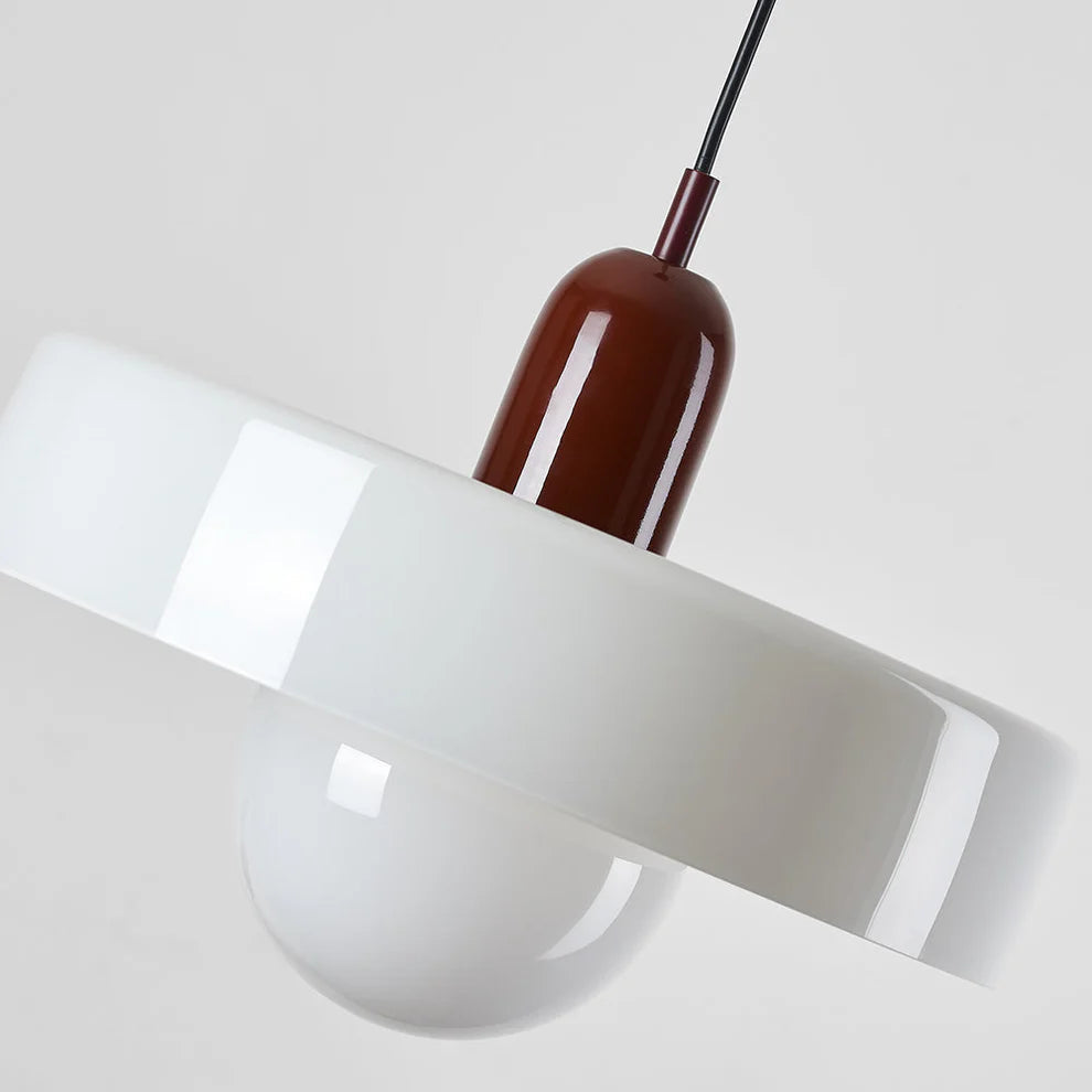 Valentina Suspension Ronde Vintage Verre Salon