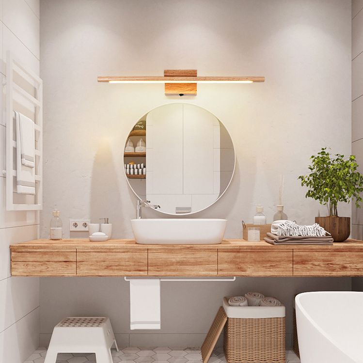 Muto LED Applique Murale à miroir Vanity Linéaire Moderne