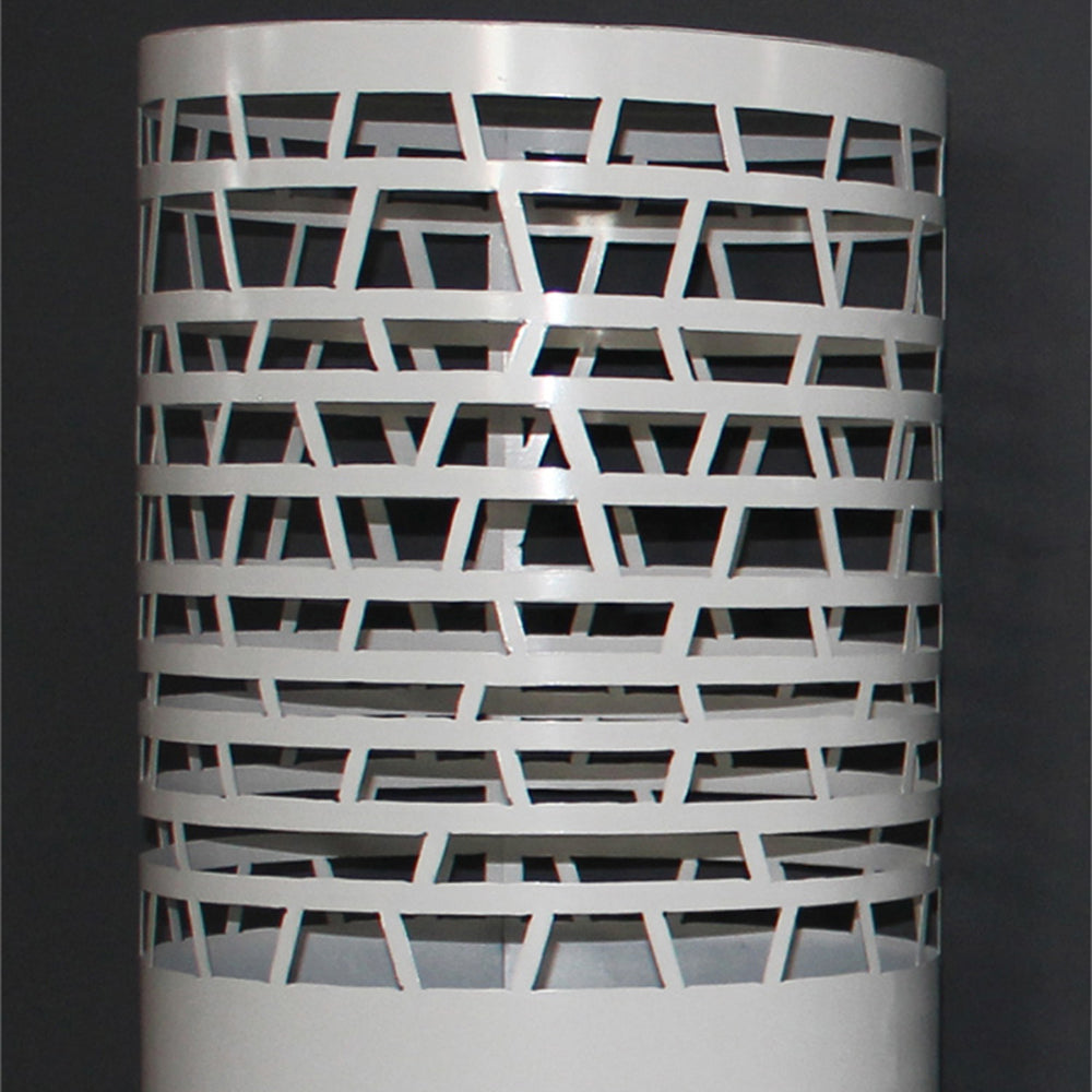 Ray Ronde LED Lampe de Table Blanc Métal/Acrylique Extérieur Jardin