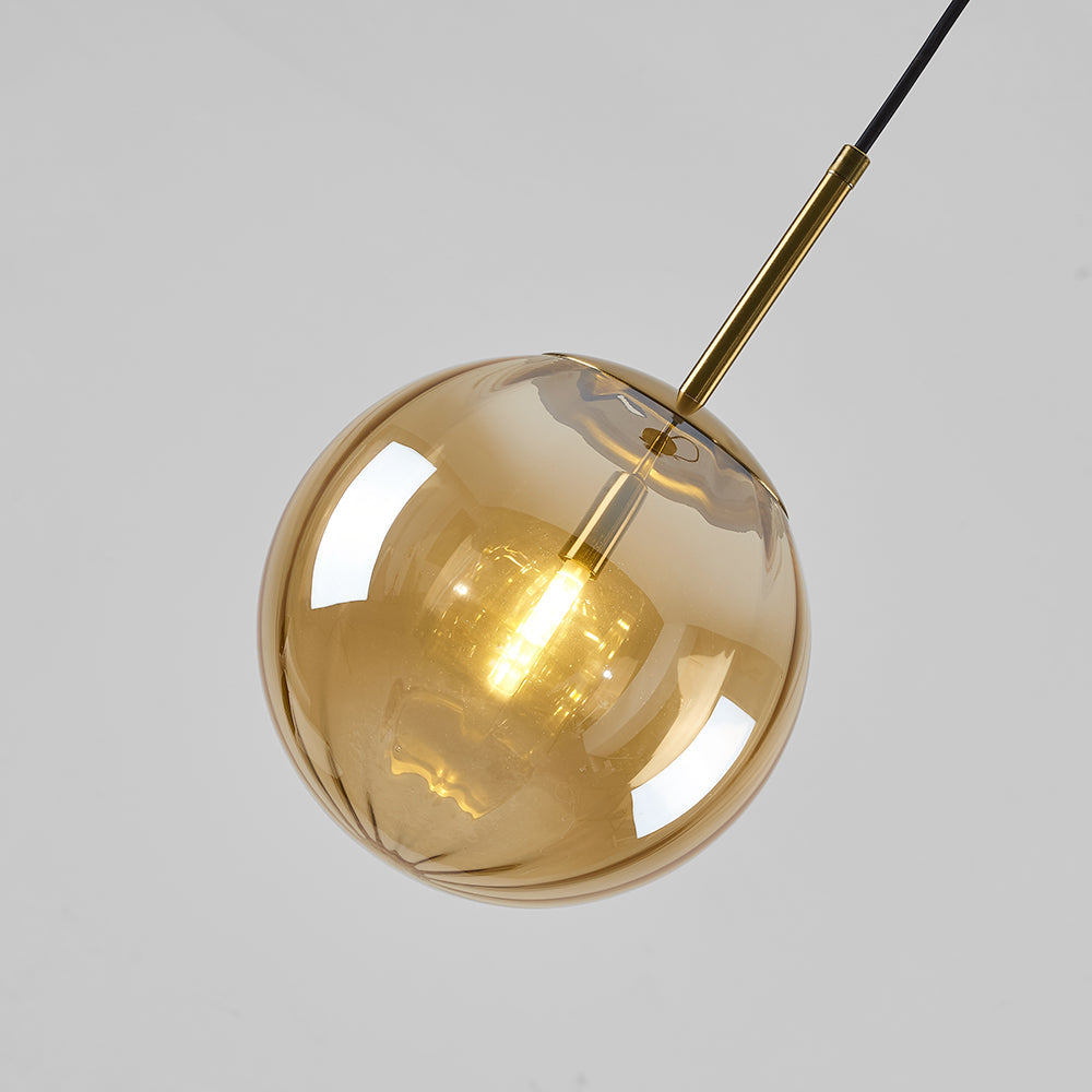 Valentina Suspension Boule Moderne, Métal/Verre
