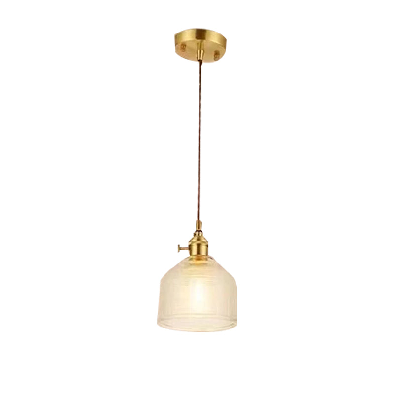 Valentina Vintage Luminaires Suspension, Bleu/Rouge/Transparent/Ambre