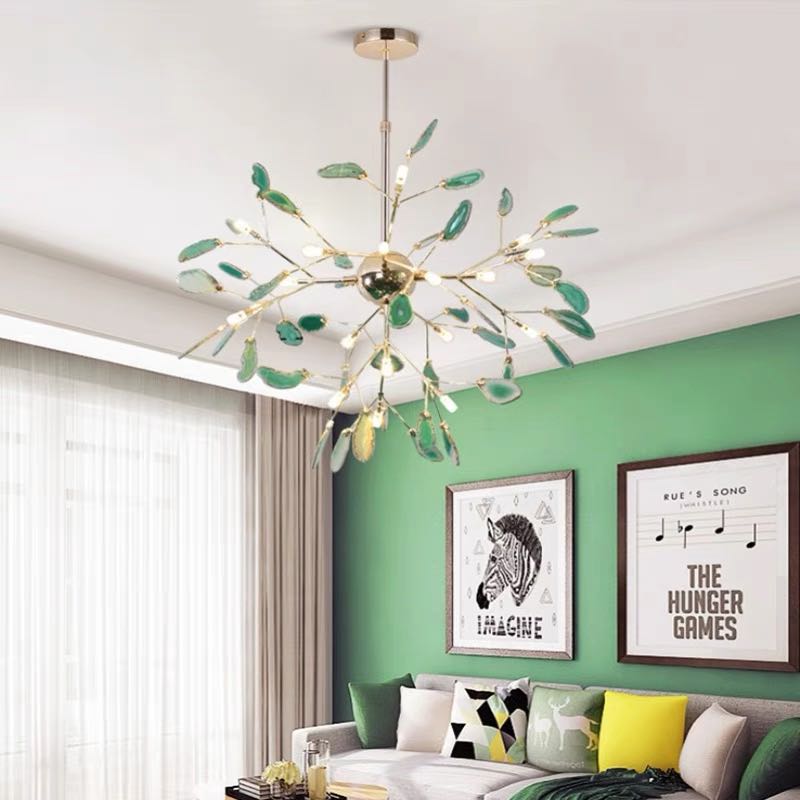 Arisha Lustre Coloré Branche Feuille Design, Salon/Chambre