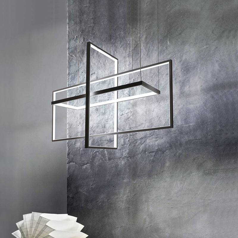 Arisha Luminaires Suspension Géométriques Postmoderne
