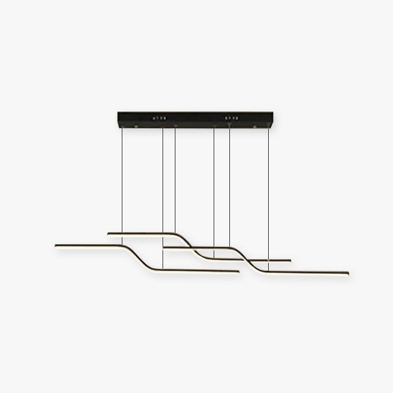 Arisha Luminaires suspension Linéaire Pour Salle À Manger