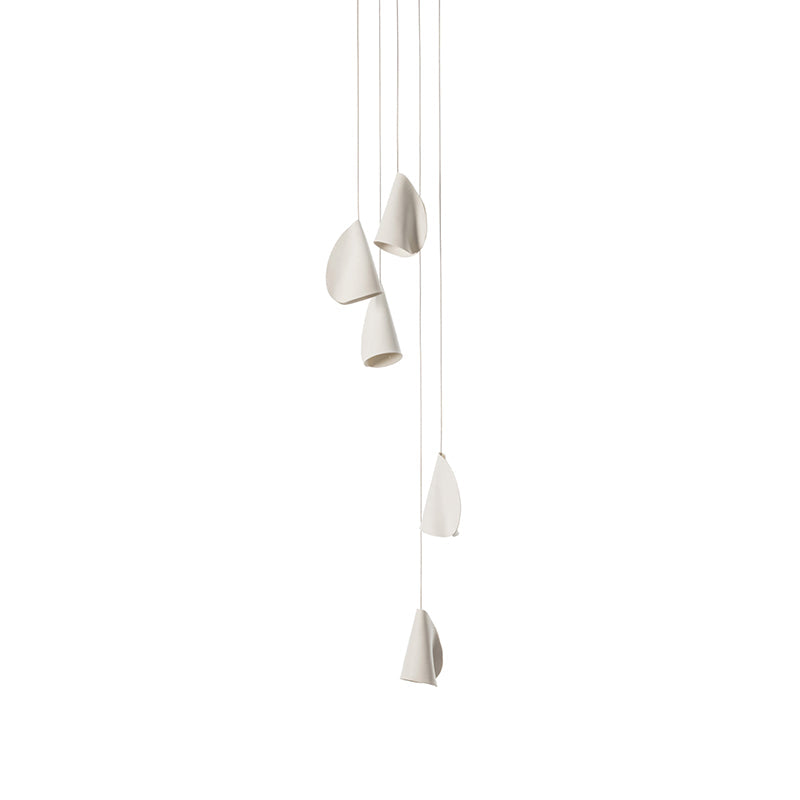 Ulfuvye Porcelain Ceramics Pendant Lamp - Lamp Copper