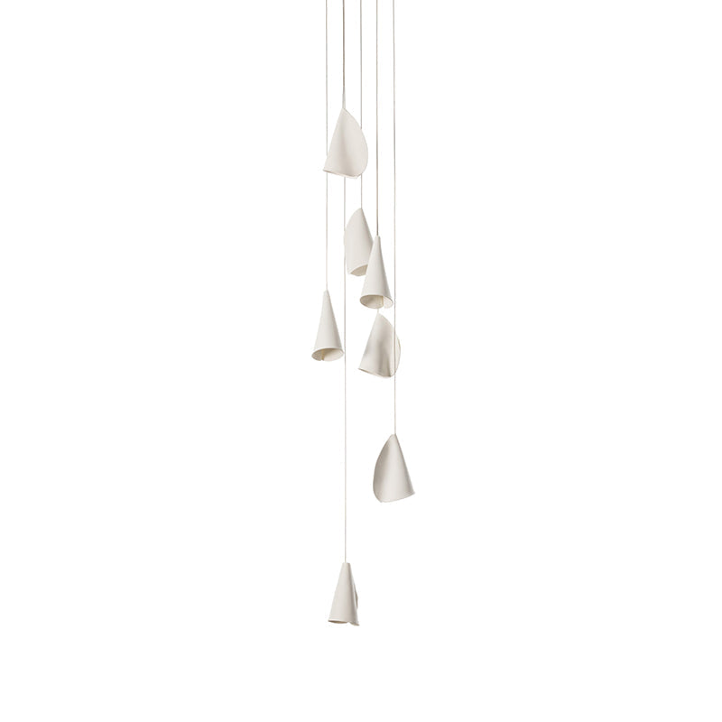 Ulfuvye Porcelain Ceramics Pendant Lamp - Lamp Copper