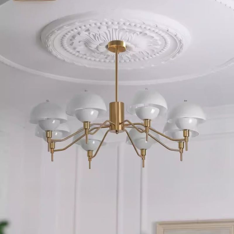 Valentina Moderne Verre/Métal Suspension Chambre à Coucher/Salle d'étude