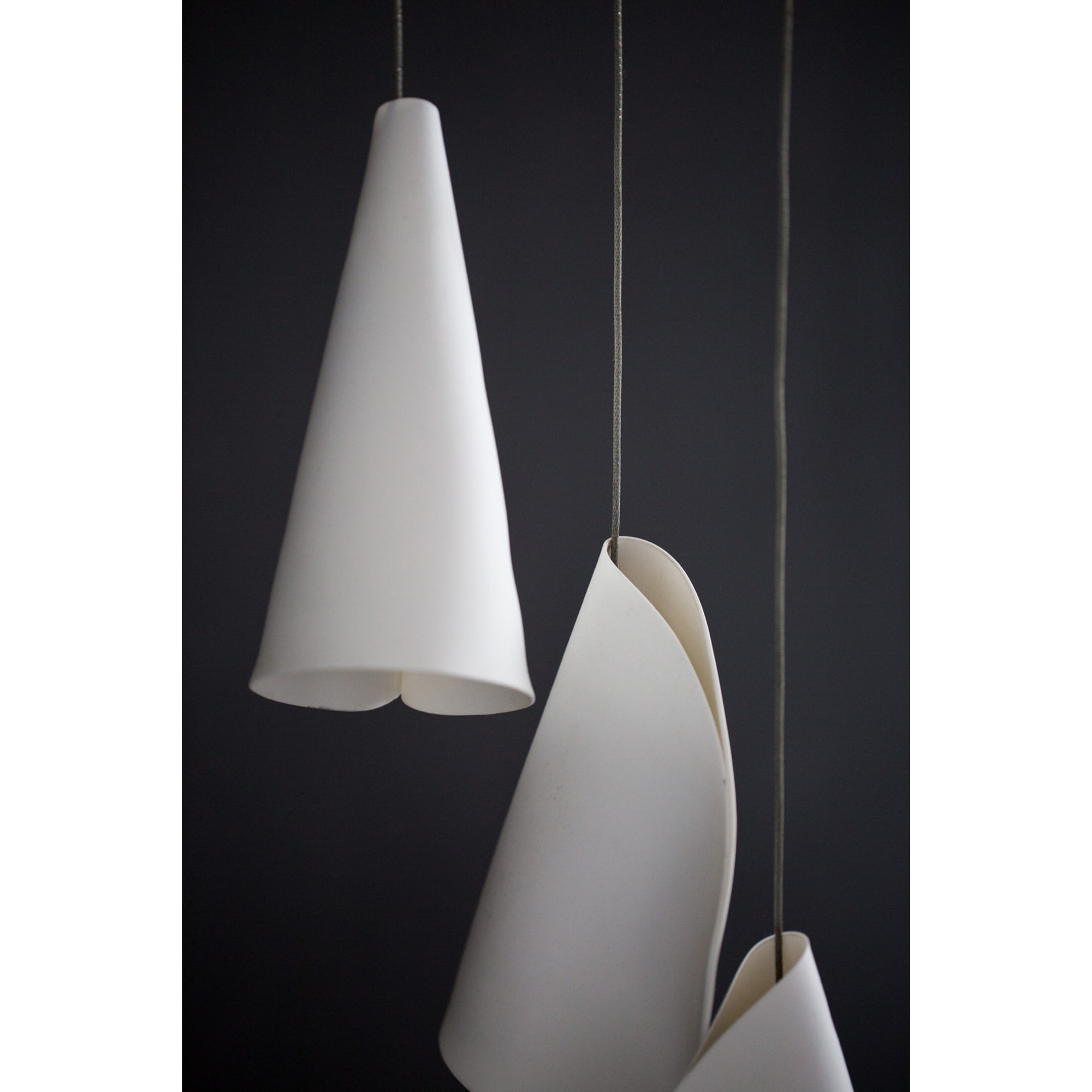 Ulfuvye Porcelain Ceramics Pendant Lamp - Lamp Copper